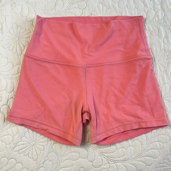 Lululemon Align Shorts Raspberry Cream Size 6 - Picture 2 of 6
